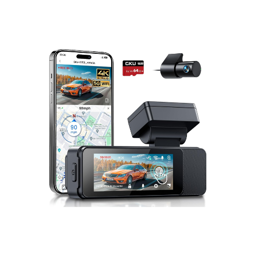 GKU 4k Dash Cam